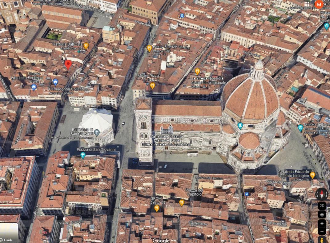 The Duomo Exclusive -43 Passi Dal Duomo- Lägenhet Florens Exteriör bild